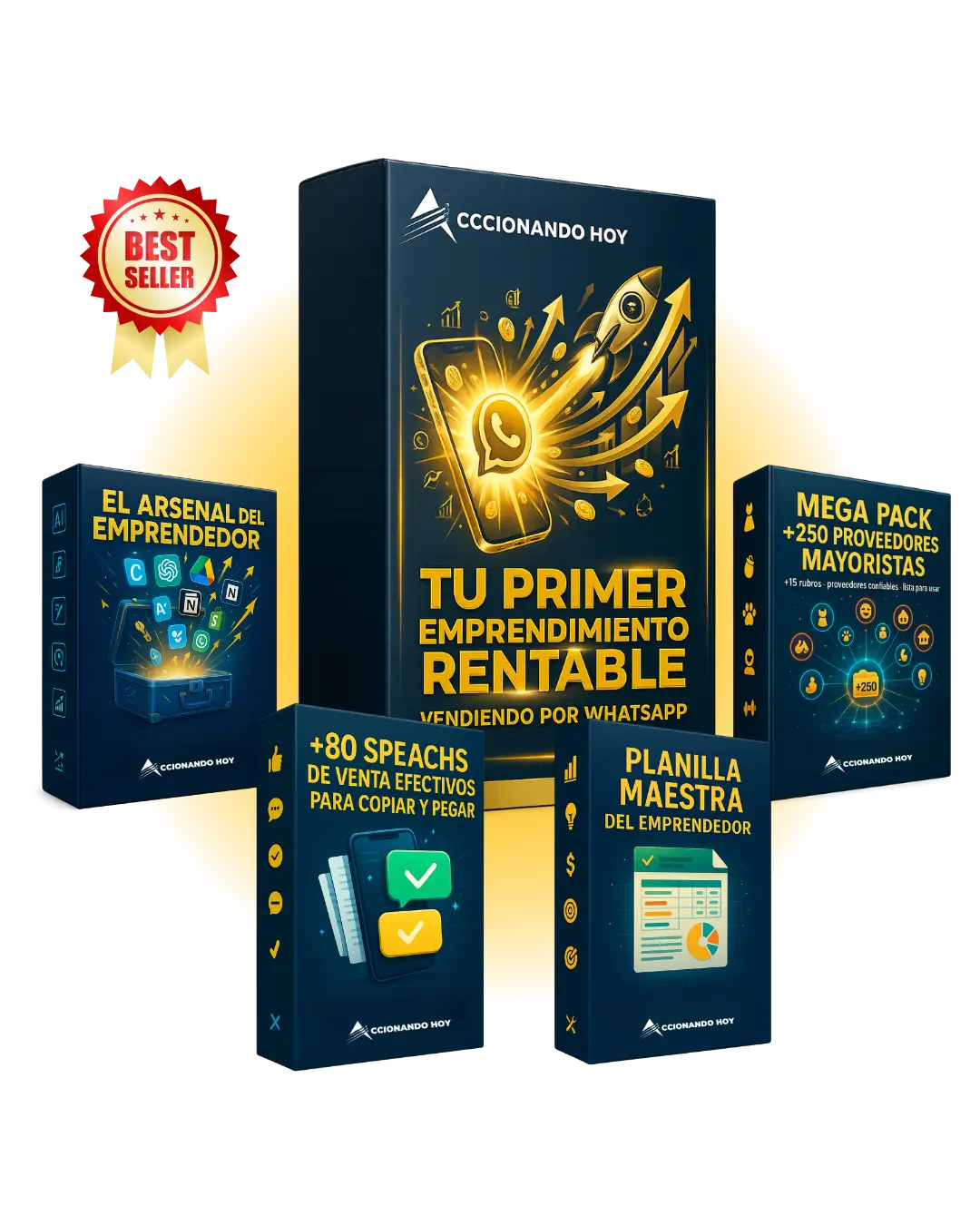 Tu Primer Emprendimiento Rentable vendiendo por Whatsapp  + Packs Exclusivos